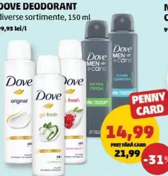 Penny DOVE DEODORANT Ofertă