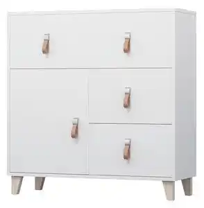 Favi Comodă Famira 4S1D (Alb). 1034026 Ofertă