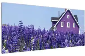 Favi Tablou cu câmp de lavanda (120x50 cm) Ofertă