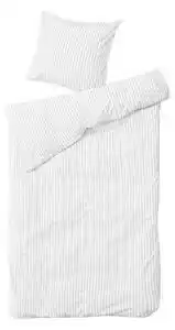 Favi ByNord - Dagny Bed Linen 140x220 Snow/Coal Ofertă