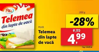 Lidl PILOS Telemea din lapte de vacǎ Ofertă