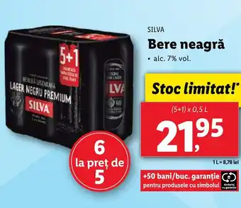 Lidl SILVA Bere neagră Ofertă