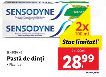 Lidl SENSODYNE Pastă de dinți Ofertă