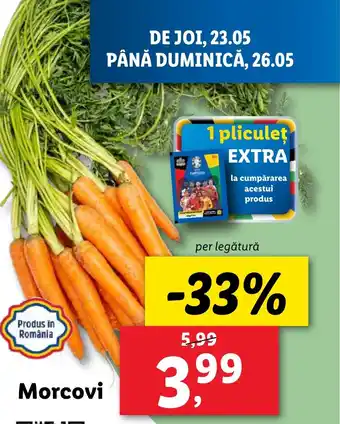 Lidl Morcovi Ofertă