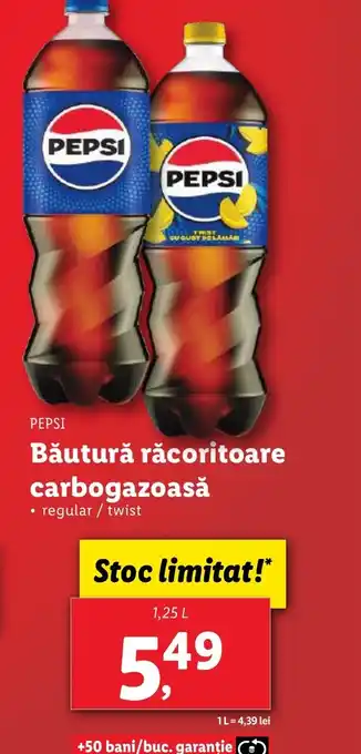 Lidl PEPSI Băutură răcoritoare carbogazoasă Ofertă