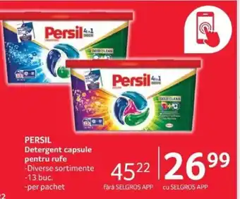 Selgros PERSIL Detergent capsule pentru rufe Ofertă