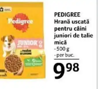 Selgros PEDIGREE Hrană uscată pentru câini juniori de talie mică Ofertă