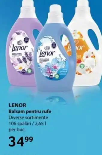 Selgros LENOR Balsam pentru rufe Ofertă