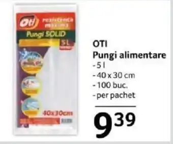 Selgros OTI Pungi alimentare Ofertă