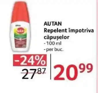 AUTAN Repelent împotriva căpuşelor