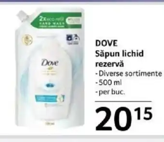 Selgros DOVE Săpun lichid rezervă Ofertă