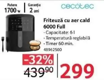 Selgros Friteuză cu aer cald 6000 Full Ofertă