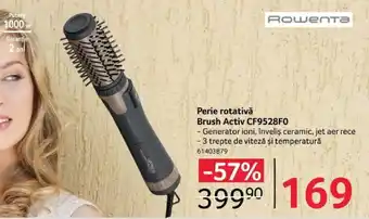 Selgros Perie rotativă Brush Activ CF9528F0 Ofertă