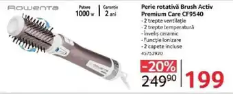 Selgros Perie rotativă Brush Activ Premium Care CF9540 Ofertă