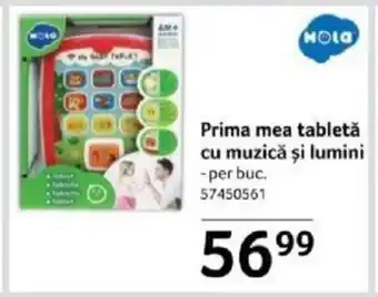 Selgros Prima mea tabletǎ cu muzică şi lumini Ofertă
