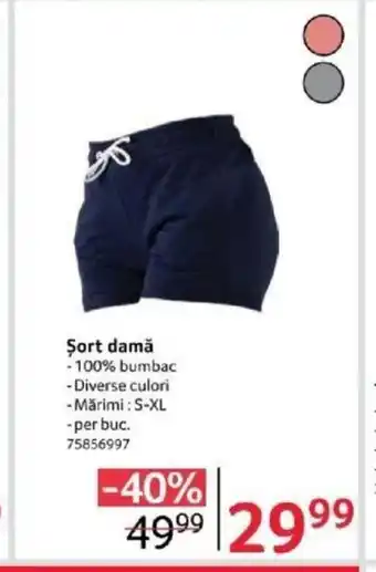 Şort damă