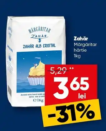 PROFI Zahăr Mărgăritar hârtie 1kg Ofertă