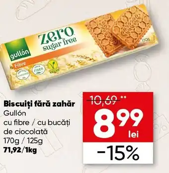 PROFI Biscuiţi fără zahăr Gullón Ofertă