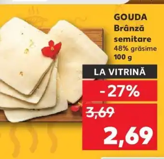 Kaufland GOUDA Brânză semitare Ofertă