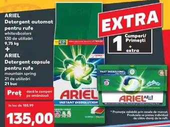 Kaufland ARIEL Detergent automat pentru rufe Ofertă