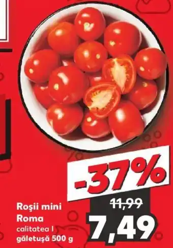 Kaufland Roşii mini Roma Ofertă