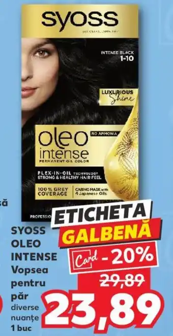 SYOSS OLEO INTENSE Vopsea pentru păr