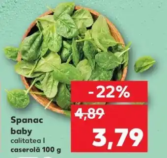 Kaufland Spanac baby Ofertă