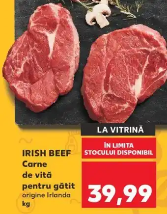 Kaufland IRISH BEEF Carne de vită pentru gătit Ofertă