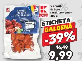 Kaufland Cârnaţi Ofertă