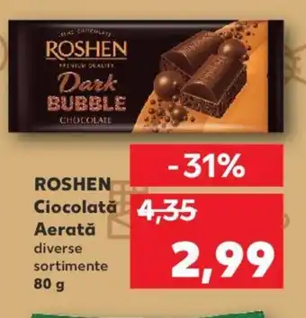 Kaufland ROSHEN Ciocolată Aerată Ofertă