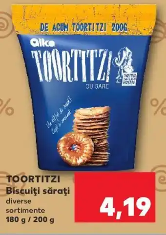 Kaufland TOORTITZI Biscuiţi săraţi Ofertă