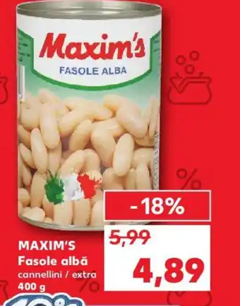 Kaufland MAXIM'S Fasole albă Ofertă