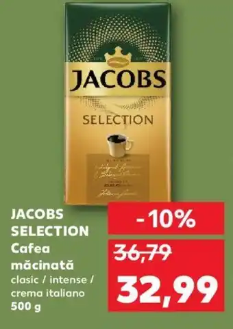 Kaufland JACOBS SELECTION Cafea măcinată Ofertă