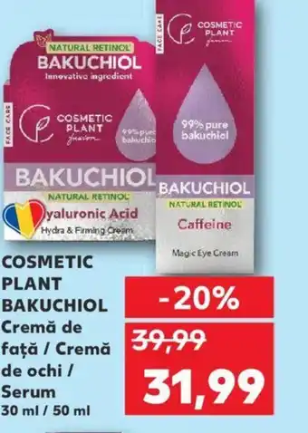 Kaufland COSMETIC PLANT BAKUCHIOL Cremă de faţă/ Cremă de ochi / Serum Ofertă