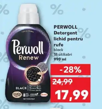 Kaufland PERWOLL Detergent lichid pentru rufe Ofertă