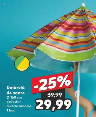 Kaufland Umbrelǎ de soare Ofertă