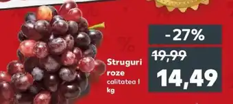 Kaufland Struguri roze Ofertă