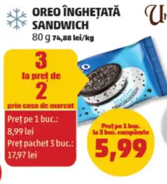 OREO ÎNGHEȚATĂ SANDWICH