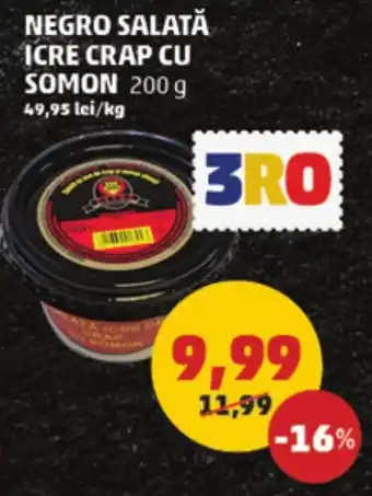Penny NEGRO SALATĂ ICRE CRAP CU SOMON Ofertă