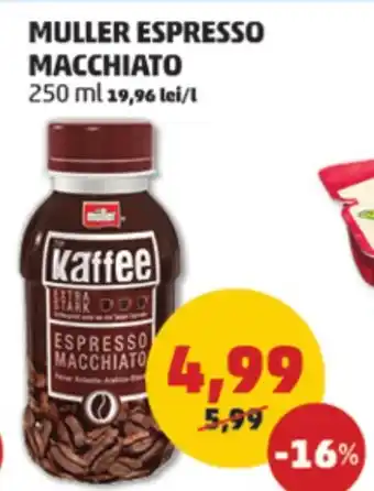 Penny MULLER ESPRESSO MACCHIATO 250 ml Ofertă