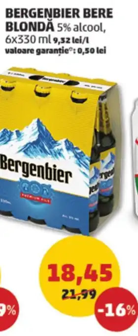 Penny BERGENBIER BERE BLONDĂ Ofertă