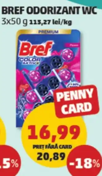 Penny BREF ODORIZANT WC Ofertă