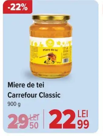 Carrefour Miere de tei Carrefour Classic Ofertă
