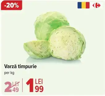 Carrefour Varză timpurie Ofertă
