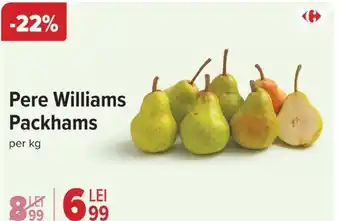 Pere Williams Packhams