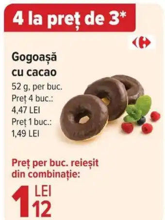 Carrefour Gogoaşă cu cacao Ofertă