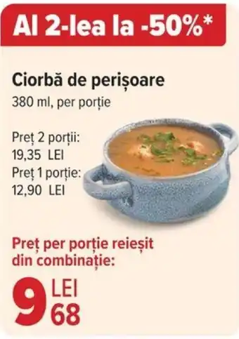 Carrefour Ciorbă de perișoare Ofertă