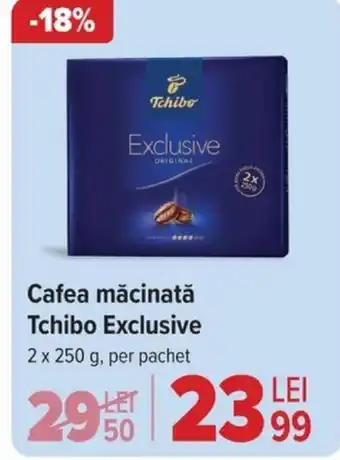 Carrefour Cafea măcinată Tchibo Exclusive Ofertă
