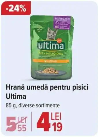 Carrefour Hrană umedă pentru pisici Ultima Ofertă