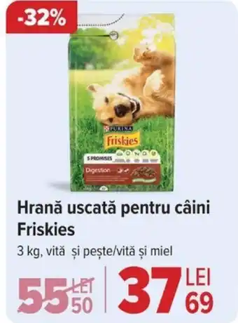 Carrefour Hrană uscată pentru câini Friskies Ofertă